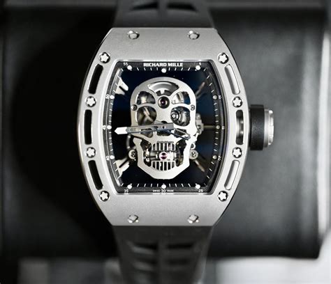 richard mille rm052 titanium skull.